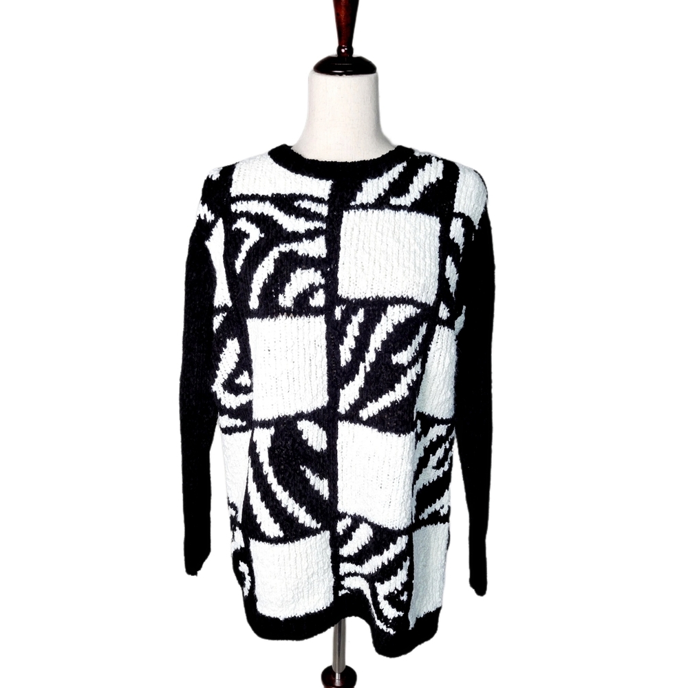 Vintage Reference Point Textured Sweater
